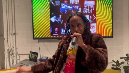 A moment from the Black Boy Joy Club