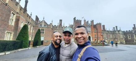 A moment from the Black Boy Joy Club