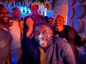 A moment from the Black Boy Joy Club