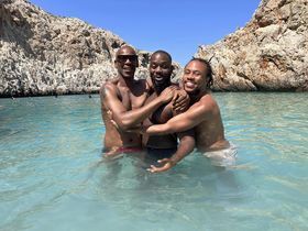 A moment from the Black Boy Joy Club